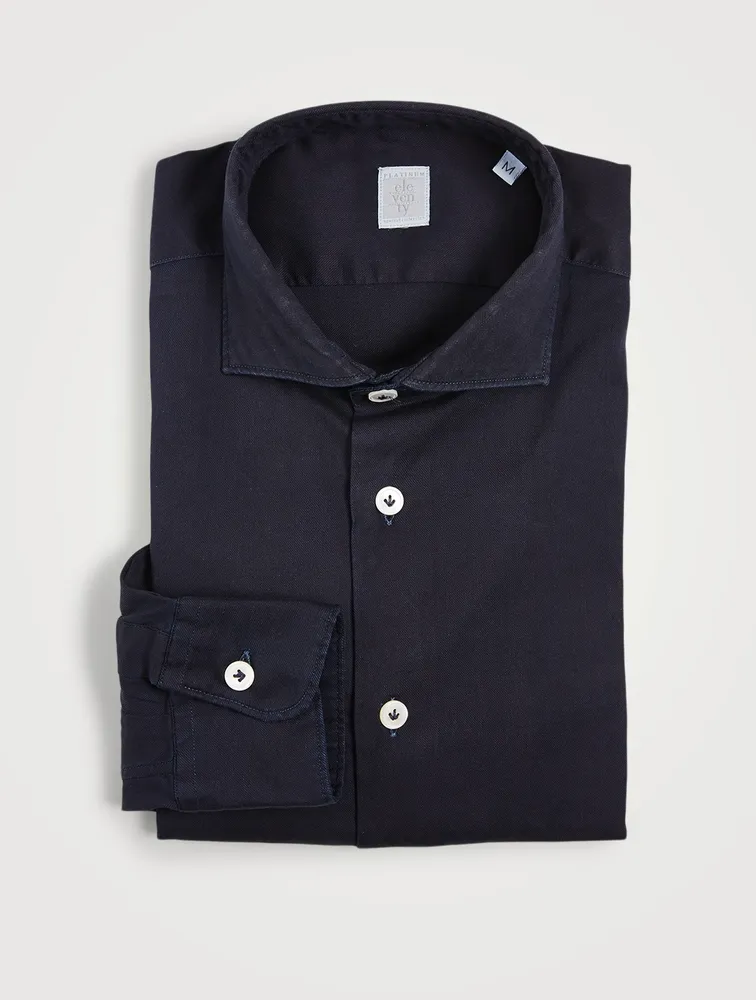 Cotton Overdyed Shirt