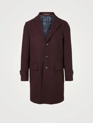 Wool And Cashmere Coat