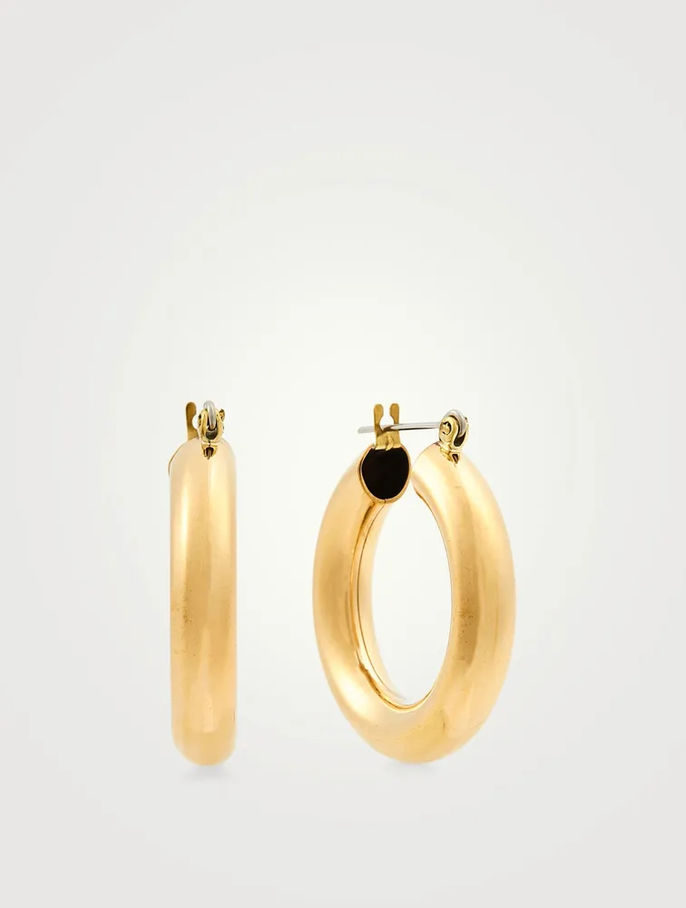 Mini Round Hoop Earrings