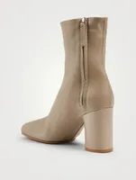 Leather Heeled Ankle Boots