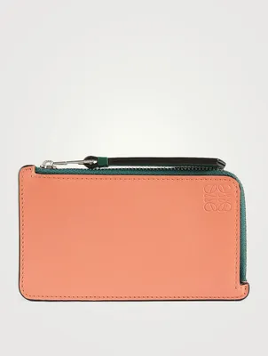 Coin Leather Card Holder