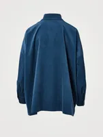 Cotton Corduroy Wide Shirt
