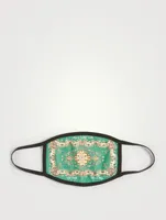 Cotton Face Mask In Persian Rug Print