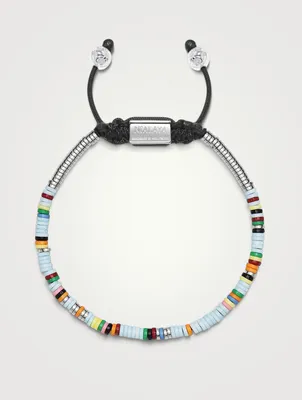 Mini Tulum Beaded Bracelet With Disc Beads