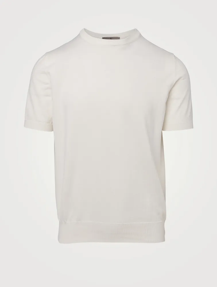 Cotton Crewneck Top