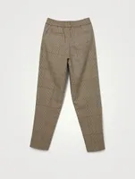Meg Pants Check Print