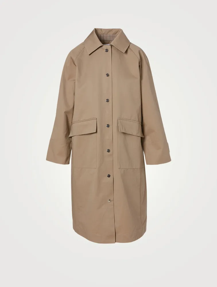 Patula Cotton Trench Coat