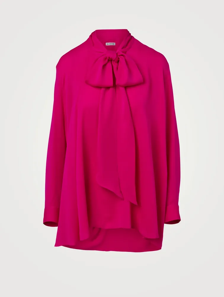 Silk Scarf Blouse