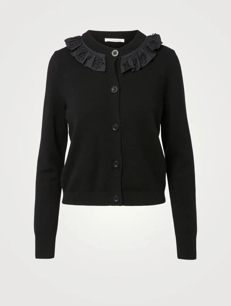 Farrah Cashmere And Wool Cardigan