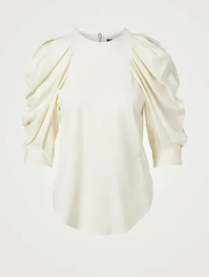Surya Puff-Sleeve Top