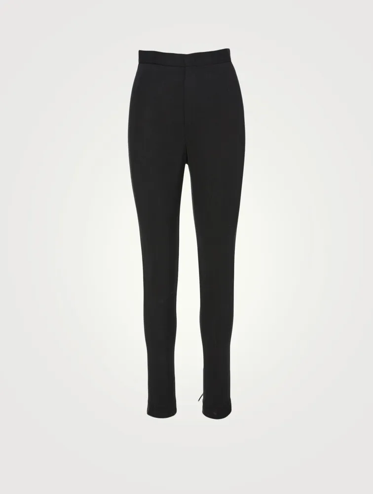 Sikino High-Waisted Pants With Ankle Tie