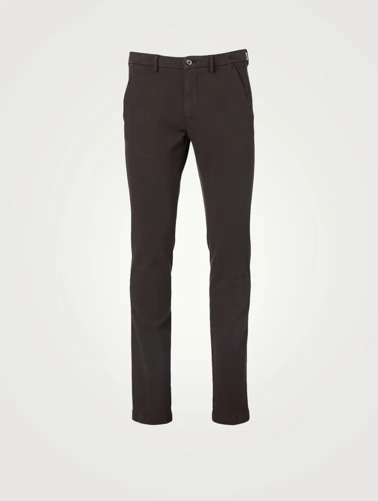 Cotton Stretch Slim Pants