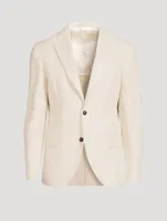 Linen Wool And Silk Jacket