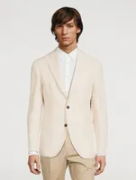 Linen Wool And Silk Jacket