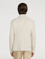 Linen Wool And Silk Jacket