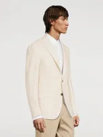 Linen Wool And Silk Jacket