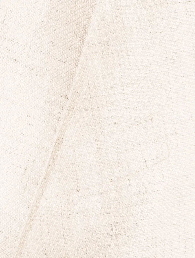 Linen Wool And Silk Jacket