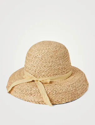 Bloom Raffia Straw Hat