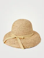 Bloom Raffia Straw Hat