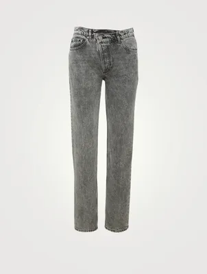 Casey Rigid Straight-Leg Jeans