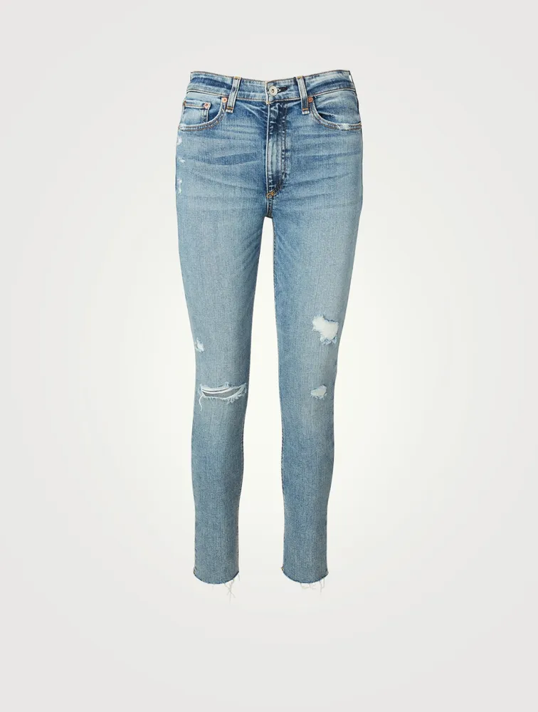 Nina High-Waisted Ankle Jeans
