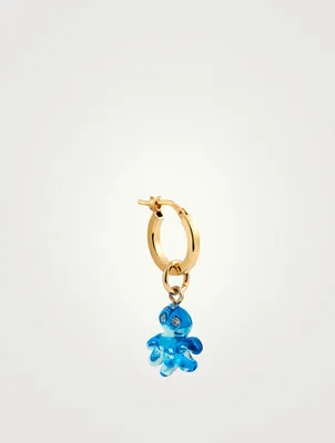 Pulpo 18K Goldplated Huggie Hoop Earring