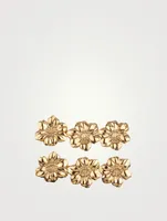 Carson Golplated Flower Bobby Pins