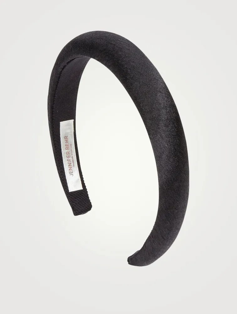 Tori Hammered Silk Satin Headband