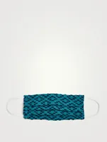Simple Brocade Cotton Face Mask