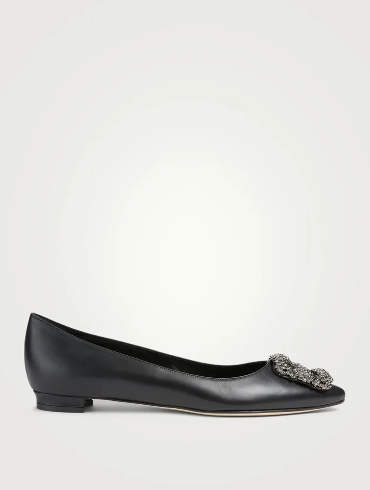 Hangisi Leather Ballet Flats