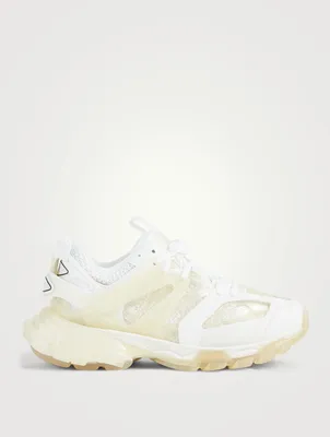 Track Clear Sole Mesh And Nylon Sneakers