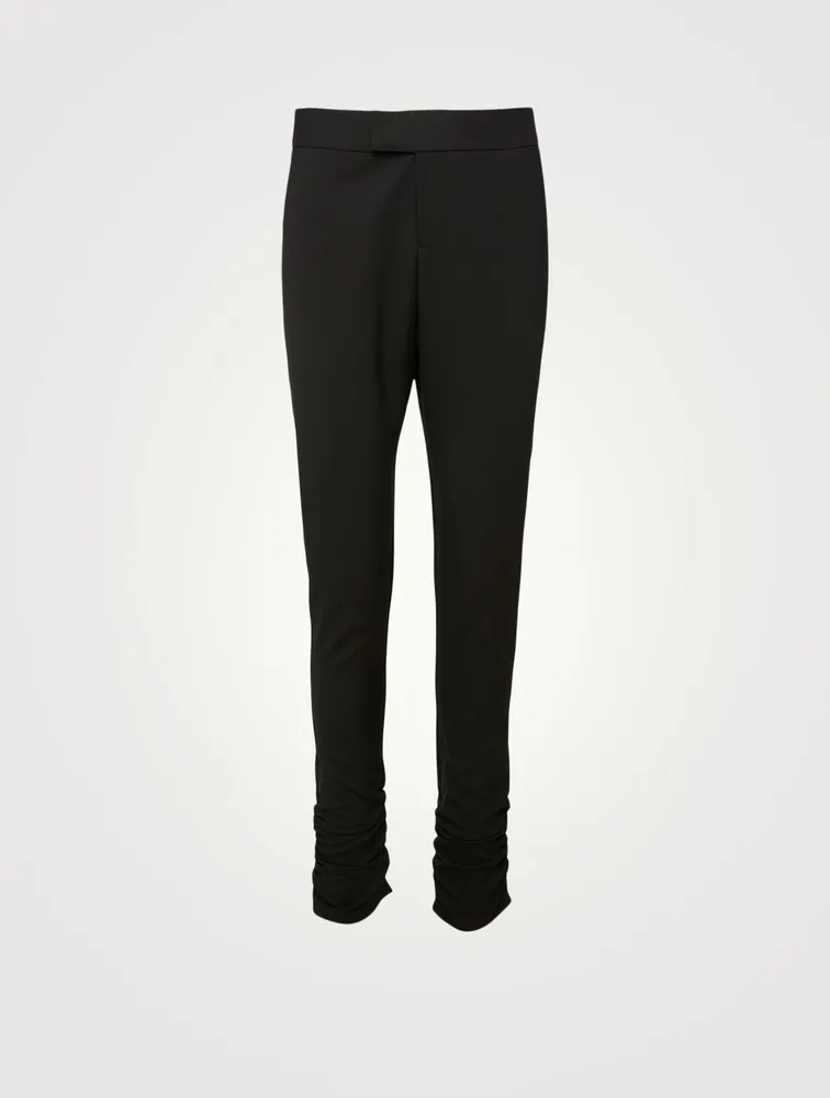 Wool Scrunch Pants