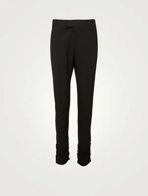 Wool Scrunch Pants