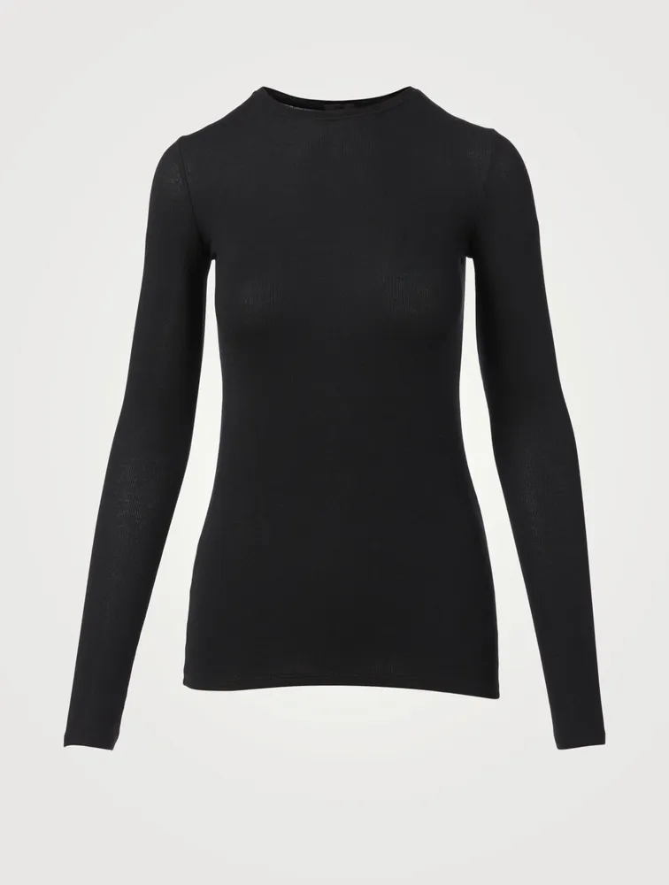 Crewneck Long-Sleeve T-Shirt