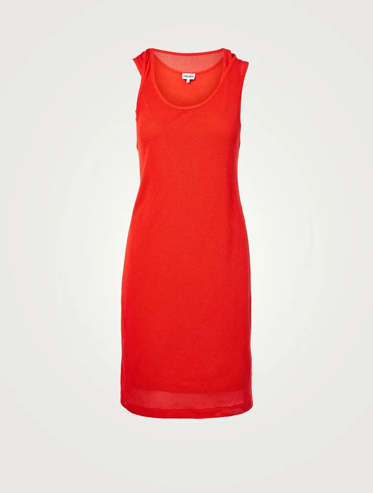 Mesh Tank Top Dress