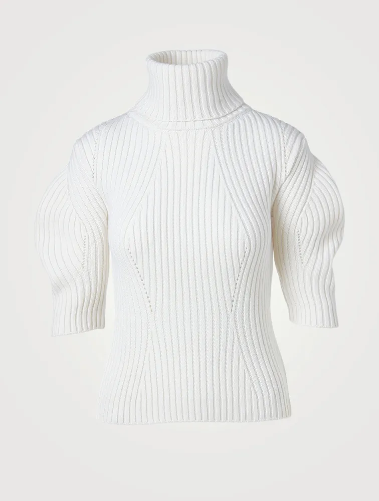 Wool And Cashmere Turtleneck Sweater