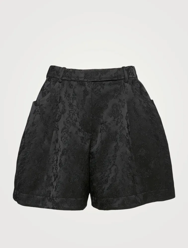 Brocade Sculpted Shorts