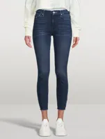 Looker High-Waisted Jeans With Ankle Fray