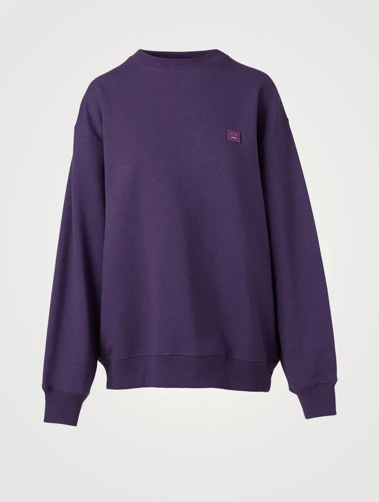 Organic Cotton Face Sweatshirt