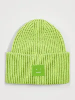 Face Patch Wool Toque