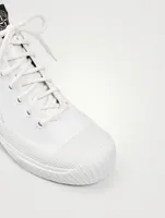 Leather High-Top Sneakers