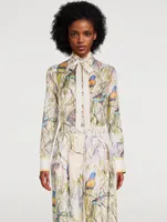 Candescent Silk Blouse
