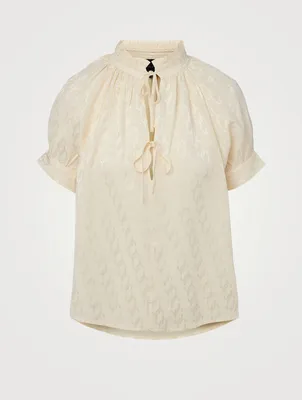 Gajol Short-Sleeve Blouse