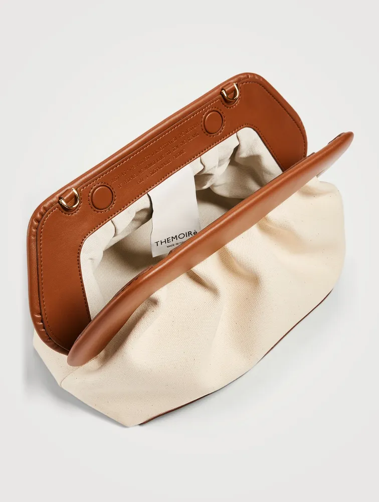 Bios Basic Canvas And Eco Leather Bag