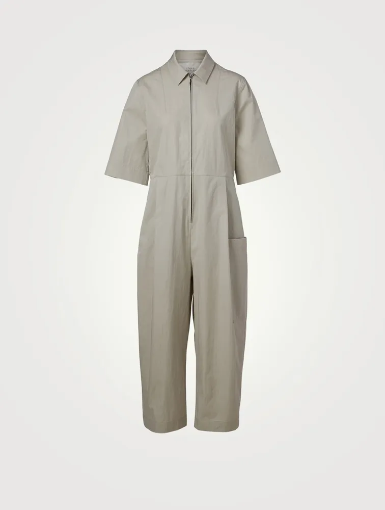 Bert Utility Zip-Up Jumpsuit