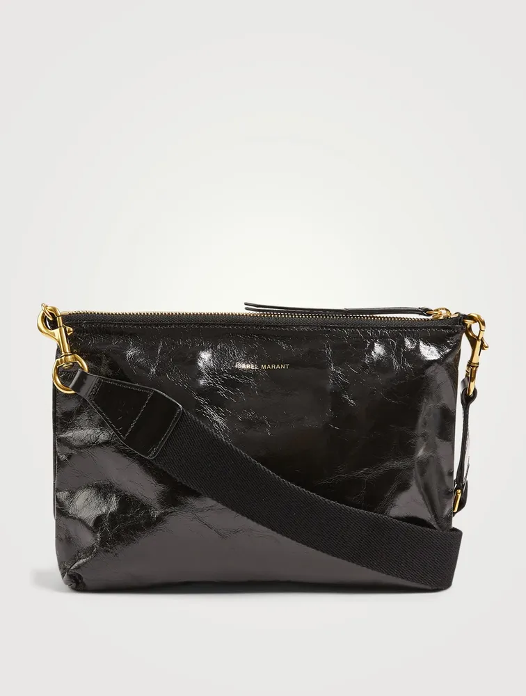 Nessah Leather Crossbody Bag