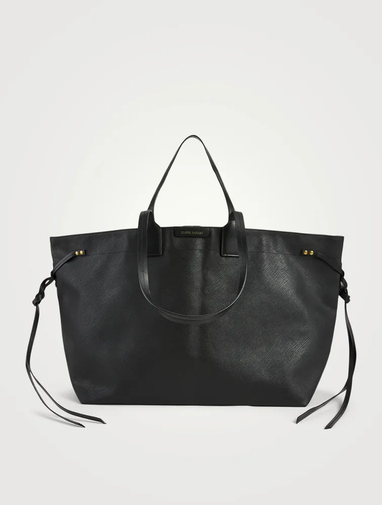Wydra Faux Leather Shopper Tote Bag