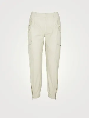 Dancer Leather Cargo Pants