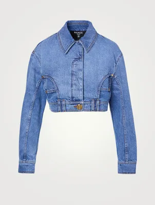 Cropped Denim Jacket