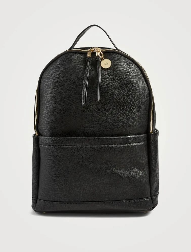 Vegan Leather Backpack